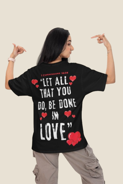 1 Corinthians 16:14 Tee - Image 2